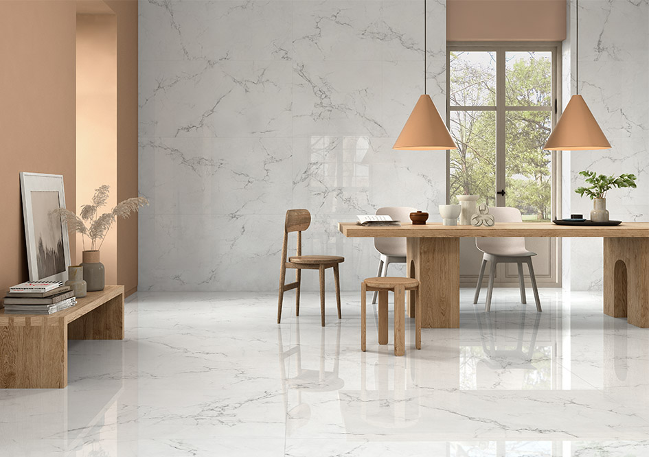 Marble Carrara Effect